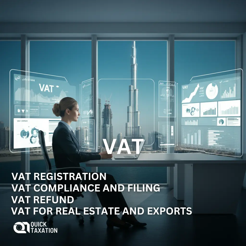 Vat Registration, Filing and Refund in Dubai, UAE